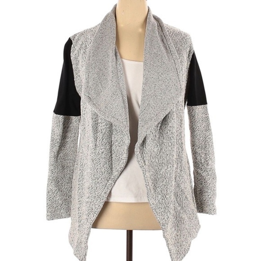 BNCI Black Patched Cardigan